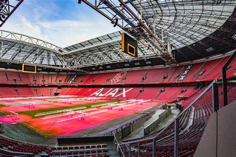 The stadium Ajax ️ Johan Cruijff Arena .
